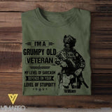 Personalized Swedish Veterans/Soldier Tshirt Printed 22JUY-HQ14