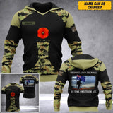 Personalized Australian Veteran/ Solider Camo We Don't Know Them All Hoodie or Tshirt 3D Printed QTDT1507