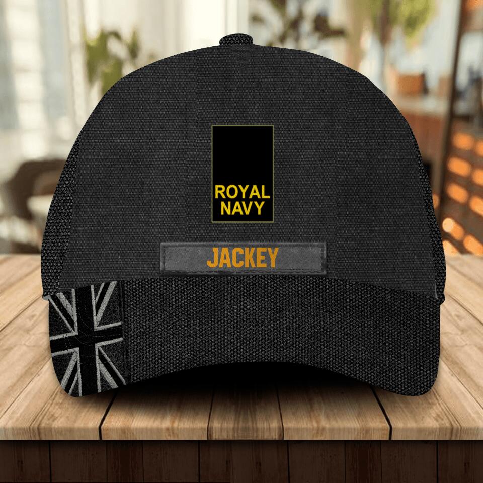 Personalized UK Veteran/ Solider Peaked Cap 3D Printed QTDT1607