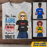 Personalized Jeep Girl Tshirt Printed 22JUY-DT16