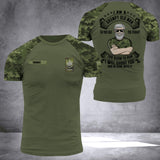 Personalized Canada Oldman Soldier/ Veteran Tshirt 3D Printed DHDT1607