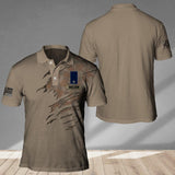 Personalized Norway Veteran/ Solider Camo Polo Shirts 3D Printed QTDT1807