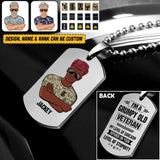 Personalized British Soldier/Veterans Necklaces Printed 22JUY-HQ18