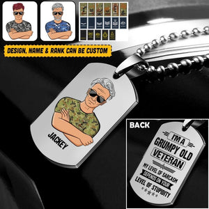 Personalized Australian Soldier/Veterans Necklaces Printed 22JUY-HQ18