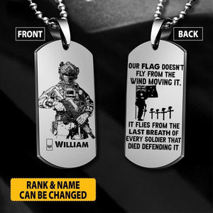 Personalized Australian Soldier/Veterans Necklaces Printed 22JUY-HY18