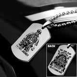 Personalized I Am A Grumpy Australian Veteran I Can Fix Stupid  Necklaces Printed QTVQ1807