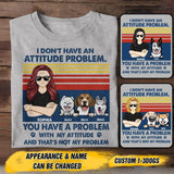Personalized Dog Mom Tshirt Printed 22JUY-HY18