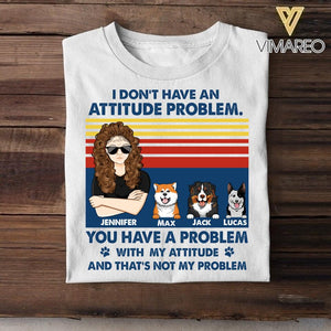 Personalized Dog Mom Tshirt Printed 22JUY-HY18