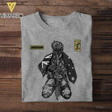 Personalized Australian Veteran/ Solider Tshirt Printed QTHC1807