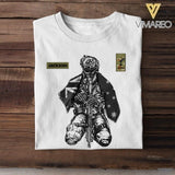 Personalized Australian Veteran/ Solider Tshirt Printed QTHC1807
