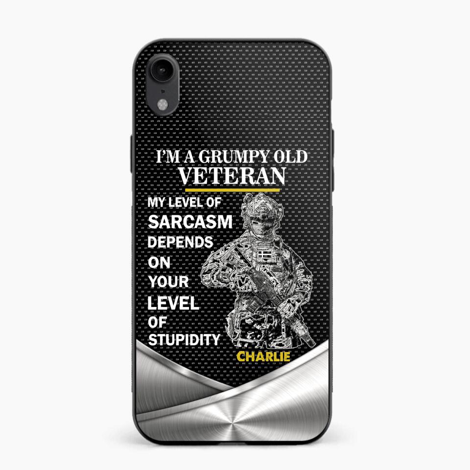 Personalized Netherland Veterans/Soldier Phone Case Printed 22JUY-HY19