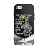 Personalized Netherland Veterans/Soldier Phone Case Printed 22JUY-HY19