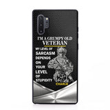 Personalized Netherland Veterans/Soldier Phone Case Printed 22JUY-HY19
