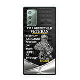 Personalized Netherland Veterans/Soldier Phone Case Printed 22JUY-HY19
