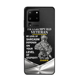 Personalized Netherland Veterans/Soldier Phone Case Printed 22JUY-HY19