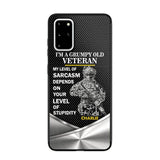 Personalized Netherland Veterans/Soldier Phone Case Printed 22JUY-HY19