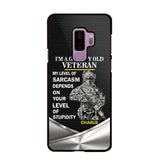 Personalized Netherland Veterans/Soldier Phone Case Printed 22JUY-HY19