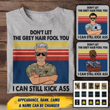 Personalized British Veterans's/Soldier Tshirt Printed 22JUY-HY19