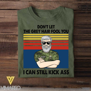 Personalized Canadian Veterans's/Soldier Tshirt Printed 22JUY-HY19