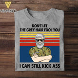 Personalized Australian Veterans's/Soldier Tshirt Printed 22JUY-HY19