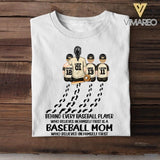 Personalized Baseball Mom Tshirt Printed 22JUY-DT20