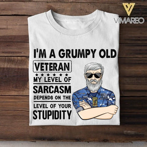 Personalized Australian Veterans's/Soldier Tshirt Printed 22JUY-HC20