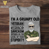 Personalized Canadian Veterans's/Soldier Tshirt Printed 22JUY-HC20