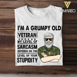 Personalized Canadian Veterans's/Soldier Tshirt Printed 22JUY-HC20