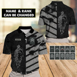 Personalized Belgium Veteran/ Solider  Polo Shirts 3D Printed DHHC2107