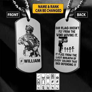 Personalized German Veterans/Soldier Necklaces Printed 22JUY-HC22