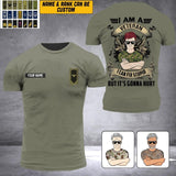 Personalized Norway I Am A Veteren Soldier/ Veteran Tshirt 3D Printed DHHQ2107