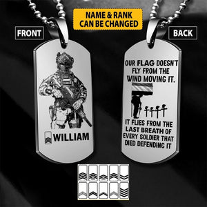 Personalized Netherland Solider/ Veterans Necklaces  Printed 22JUY-HC25