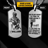 Personalized Norwegian Solider/ Veterans Necklaces  Printed 22JUY-HC25