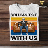Personalized You Can't Sit With Us Dog Breed Tshirt Printed 22JUY-DT22