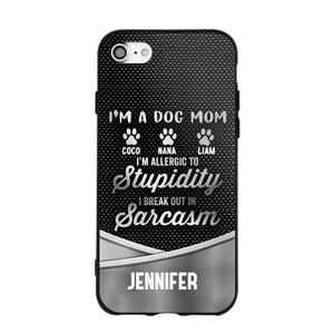 Personalized I'm A Dog Mom Phone Case Printed NQHC2507