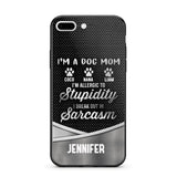 Personalized I'm A Dog Mom Phone Case Printed NQHC2507