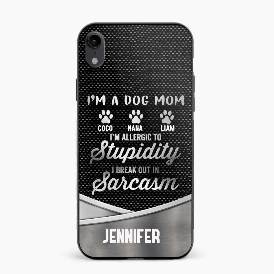 Personalized I'm A Dog Mom Phone Case Printed NQHC2507
