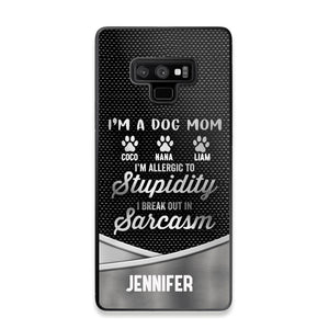 Personalized I'm A Dog Mom Phone Case Printed NQHC2507