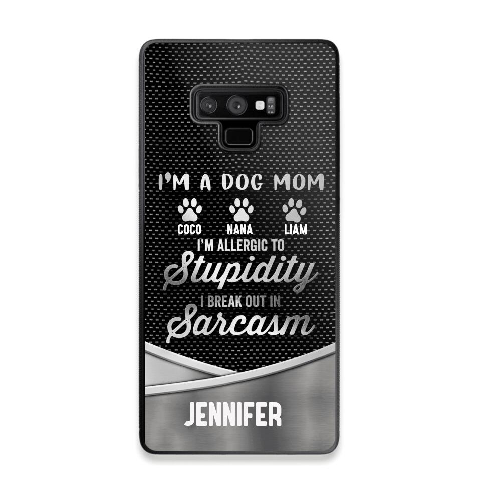 Personalized I'm A Dog Mom Phone Case Printed NQHC2507