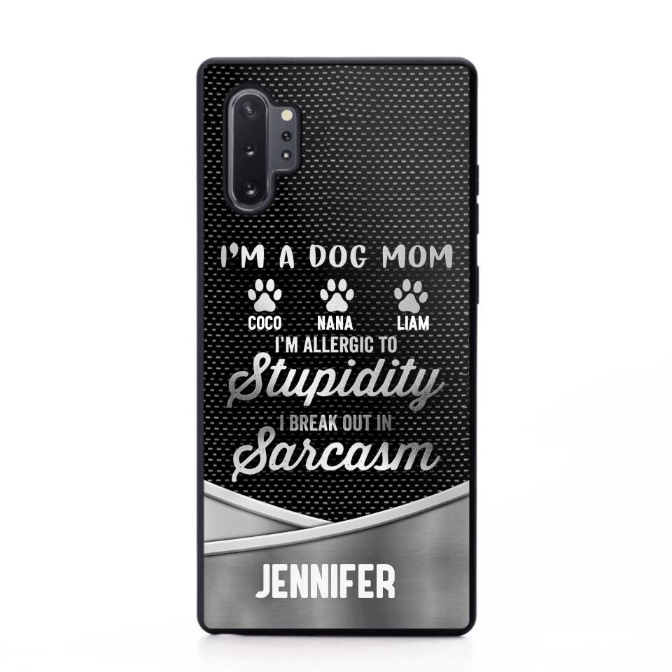 Personalized I'm A Dog Mom Phone Case Printed NQHC2507