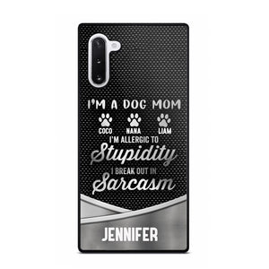 Personalized I'm A Dog Mom Phone Case Printed NQHC2507