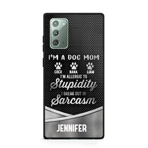 Personalized I'm A Dog Mom Phone Case Printed NQHC2507