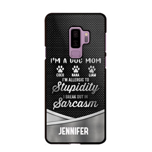 Personalized I'm A Dog Mom Phone Case Printed NQHC2507