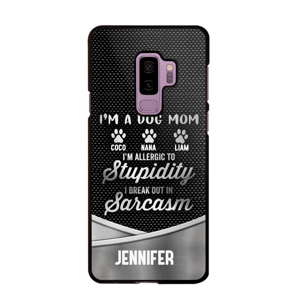 Personalized I'm A Dog Mom Phone Case Printed NQHC2507