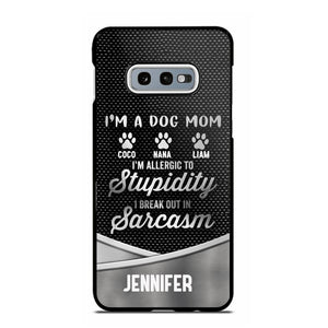 Personalized I'm A Dog Mom Phone Case Printed NQHC2507