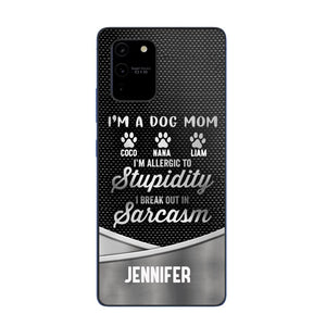 Personalized I'm A Dog Mom Phone Case Printed NQHC2507