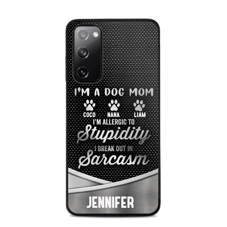 Personalized I'm A Dog Mom Phone Case Printed NQHC2507