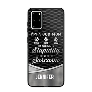 Personalized I'm A Dog Mom Phone Case Printed NQHC2507