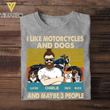Personalized Like Motorcycles And Dogs Tshirt Printed 22JUY-HY25