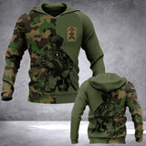 Personalized Swiss Veteran/ Solider Camo Hoodie or Tshirt 3D Printed QTHC2507